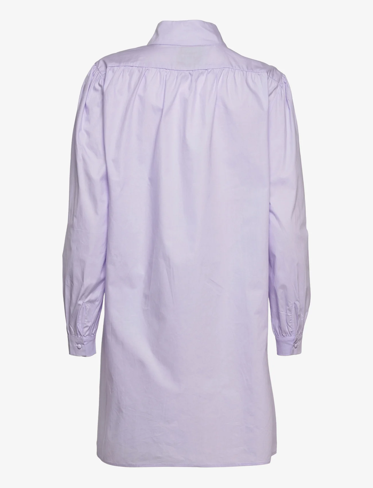 Minus - Meria Dress - skjortklänningar - cosmic lavender - 1