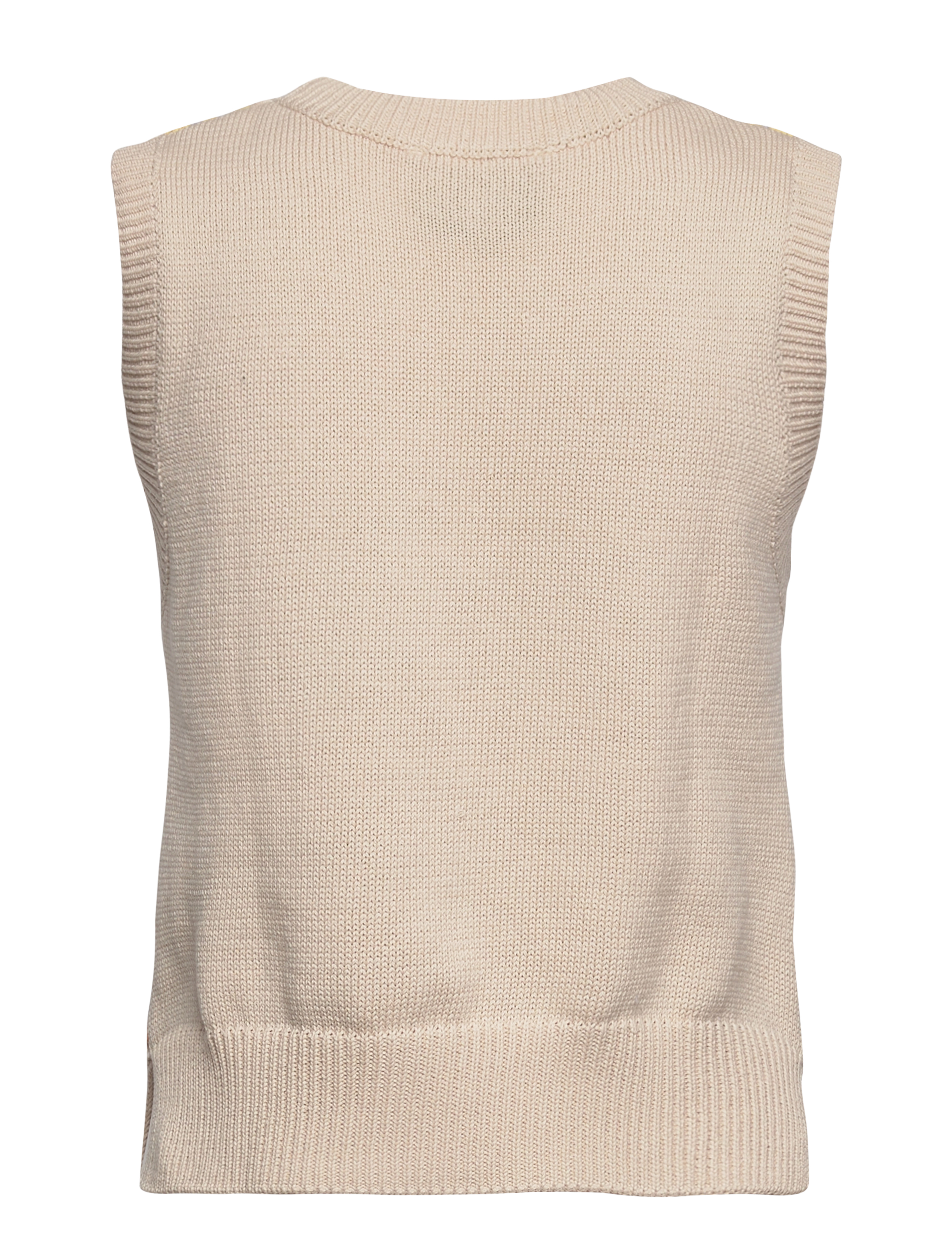 Minus - Mella Knit Vest - nomad sand - 1