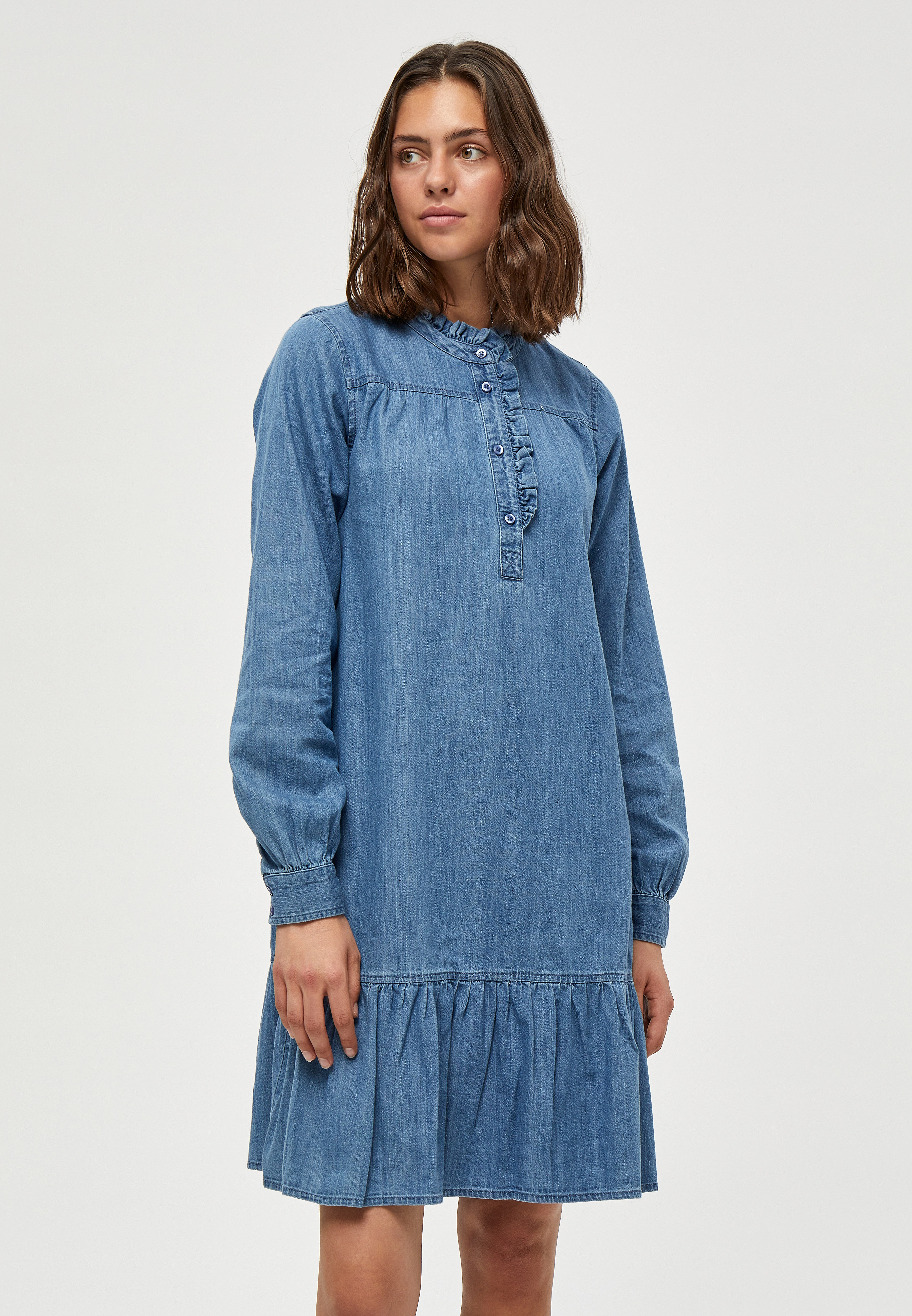 Minus - Vevina Dress - denim - 2
