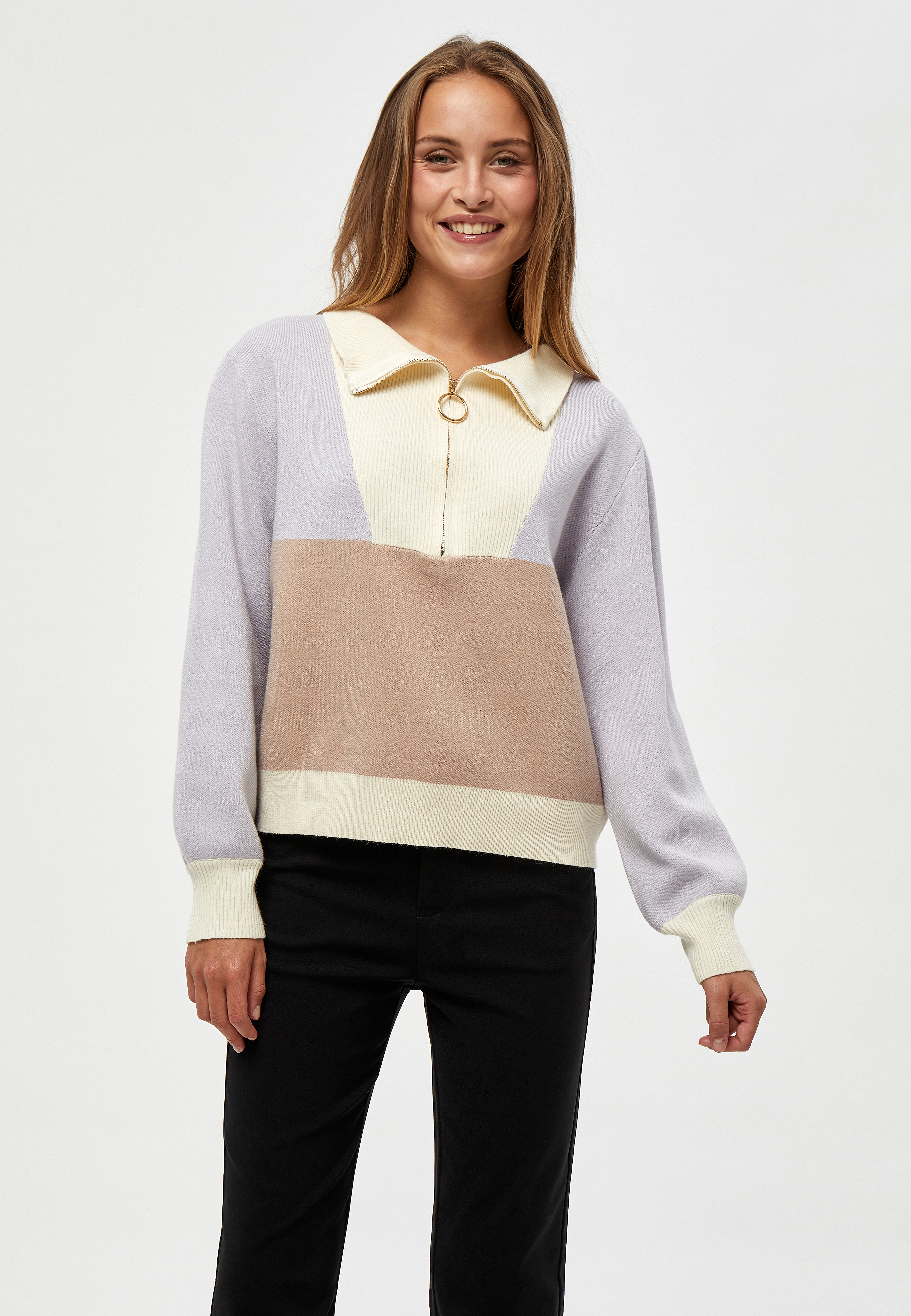 Minus - Elouise Knit Pullover - nomad sand - 2