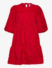 Minus - Lelia Dress - korte kjoler - lava red - 0