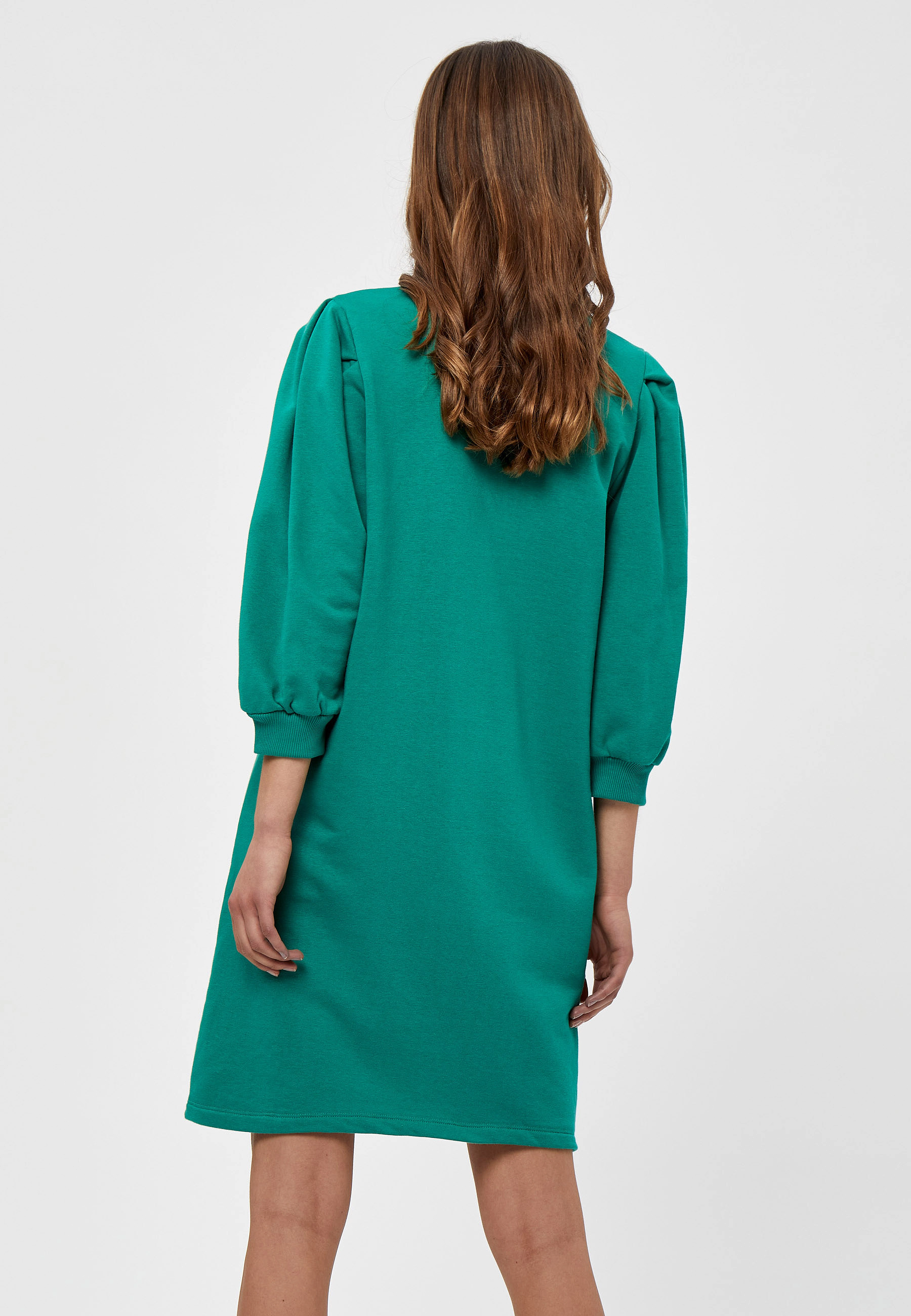 Minus - Mika 3/4 Ærme Sweatkjole - ivy green - 3