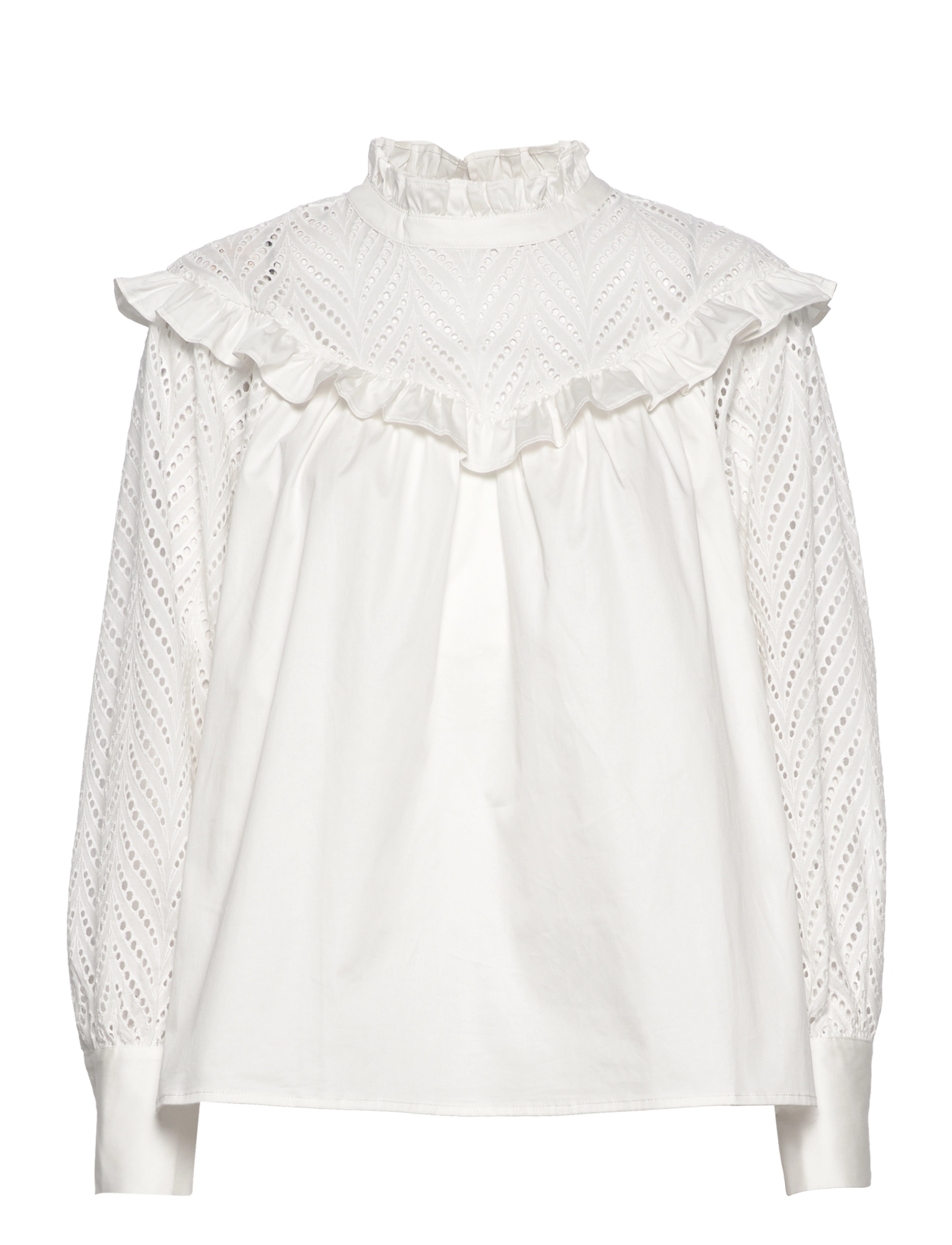 Minus - Lisia Shirt - cloud dancer - 0