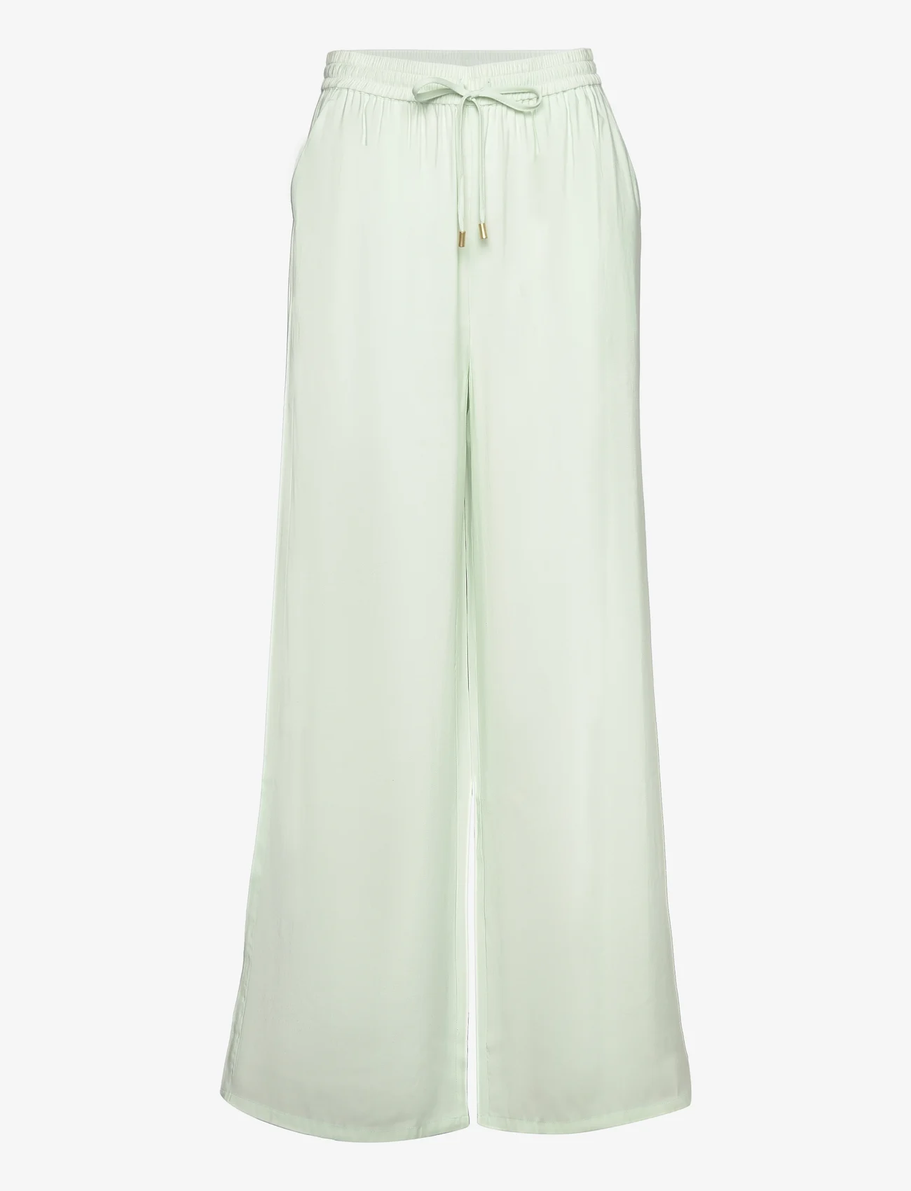 Minus - Kiara Pants - bukser med brede ben - frosted mint - 0