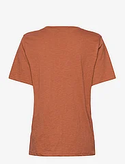 Minus - Leti V-hals T-shirt - laveste priser - desert sand - 1