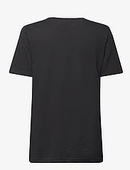 Minus - Leti V-hals T-shirt - najniższe ceny - sort - 1