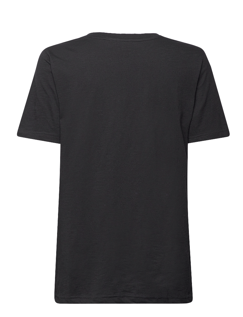 Minus - Leti V-hals T-shirt - t-shirts - sort - 2