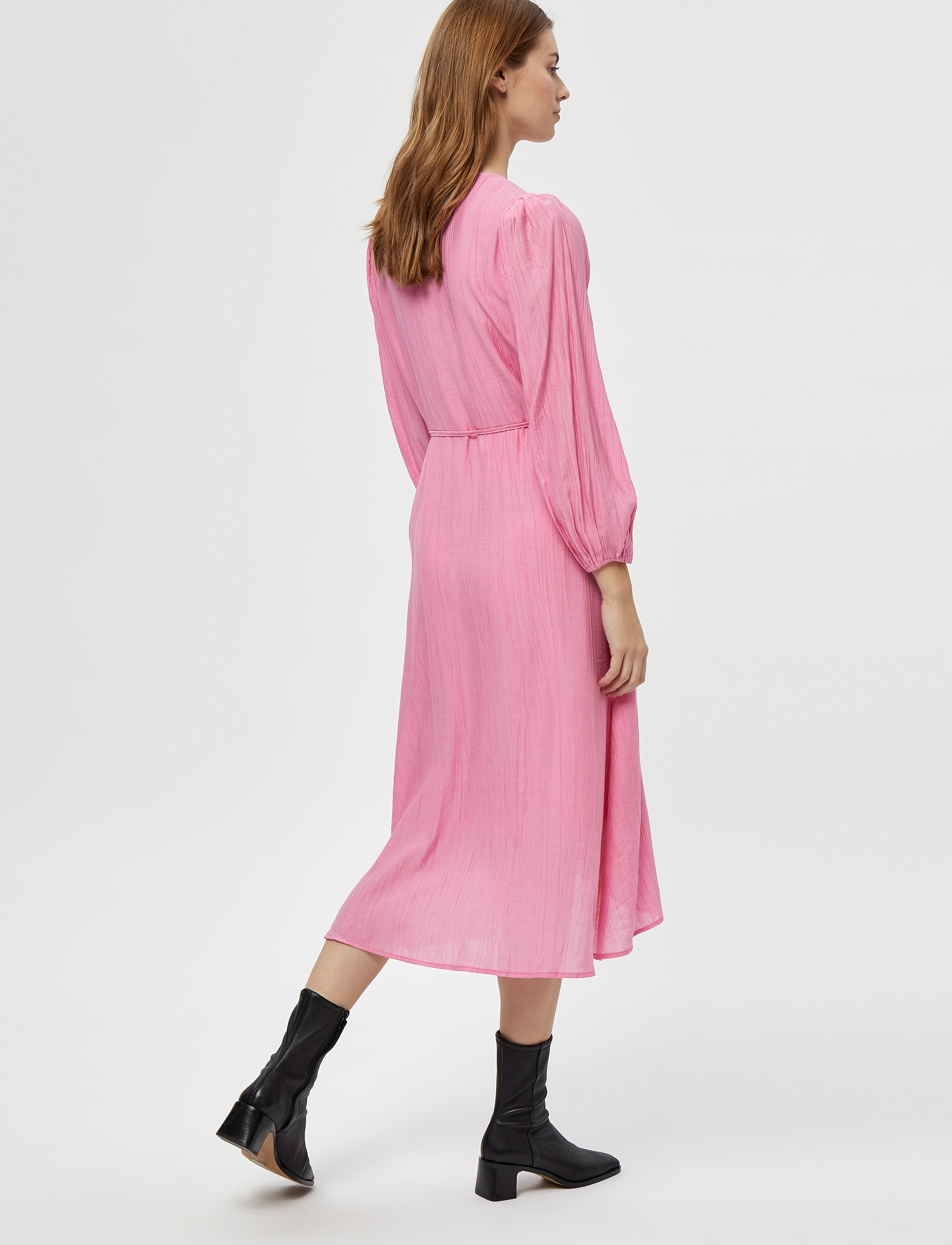 Minus - Josia Wrap Dress - orchid pink - 3