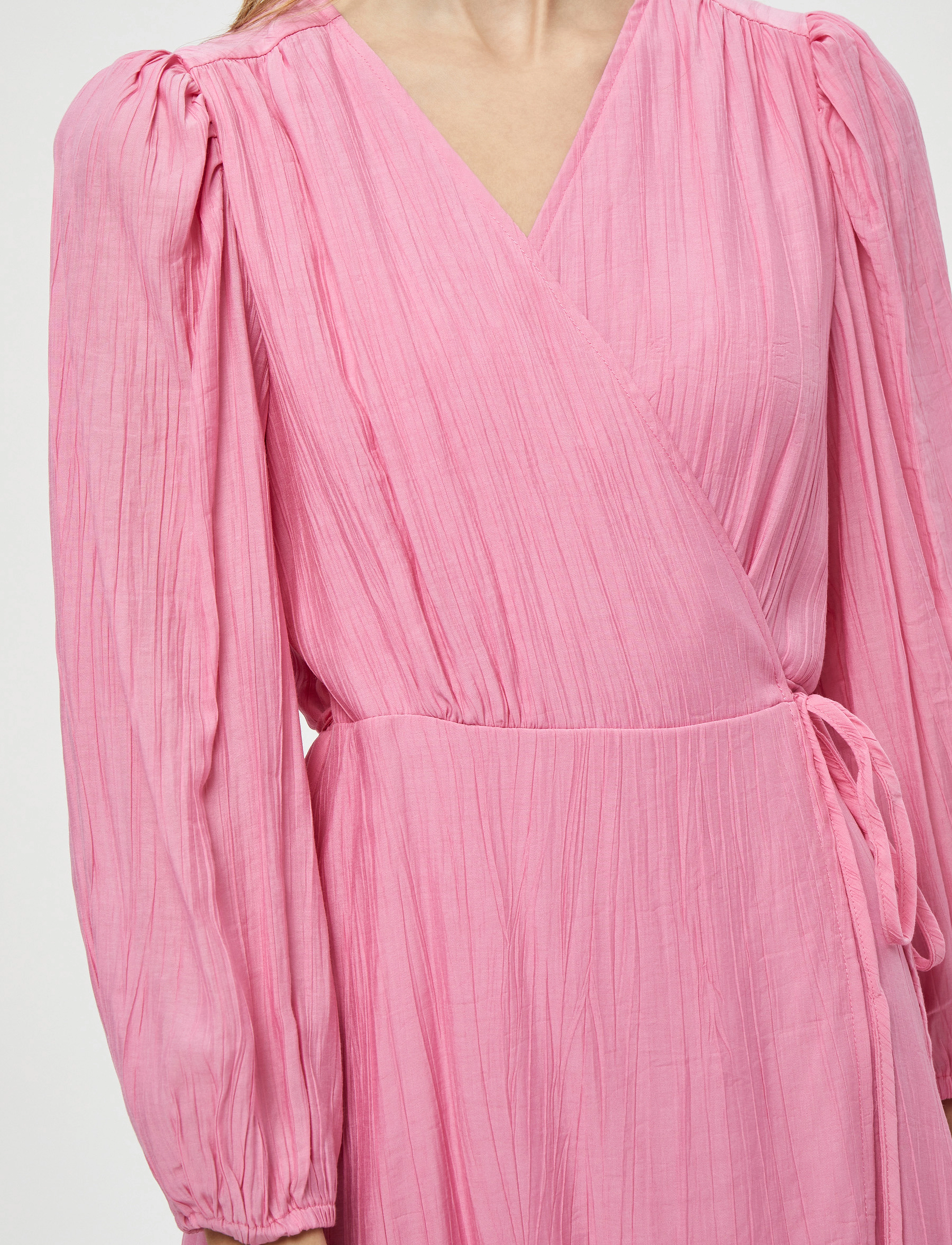 Minus - Josia Wrap Dress - orchid pink - 4
