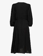 Minus - Josia Wrap Dress - omlottklänning - sort - 1