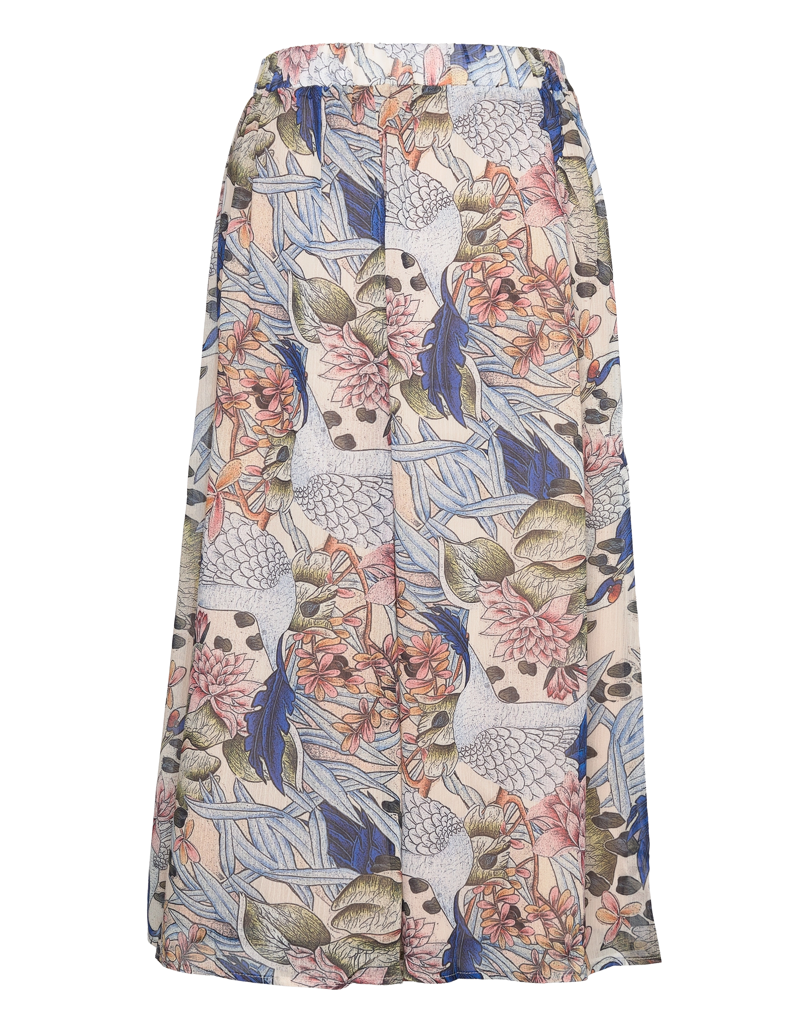 Minus - Vinja Skirt - green field flower print - 1