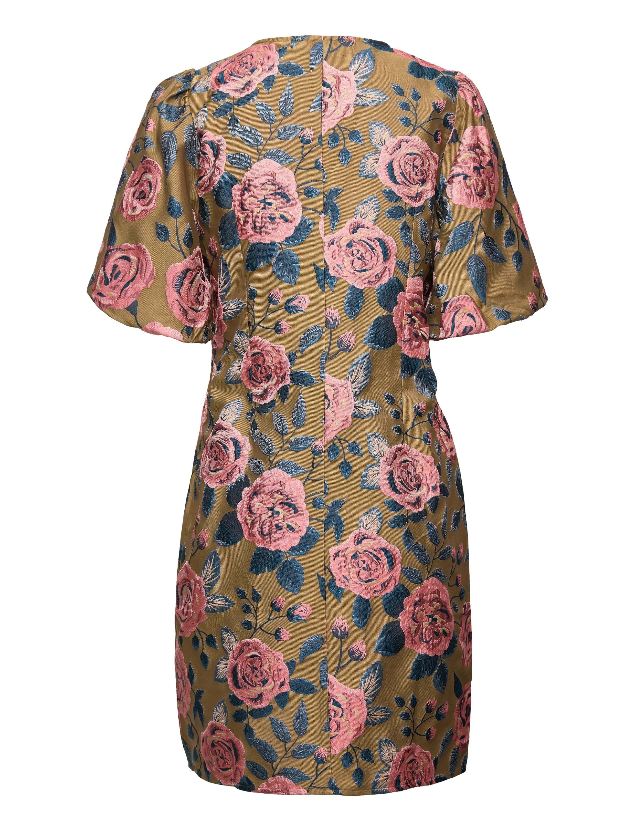 Minus - Zafreen Dress - green field jaquard - 1