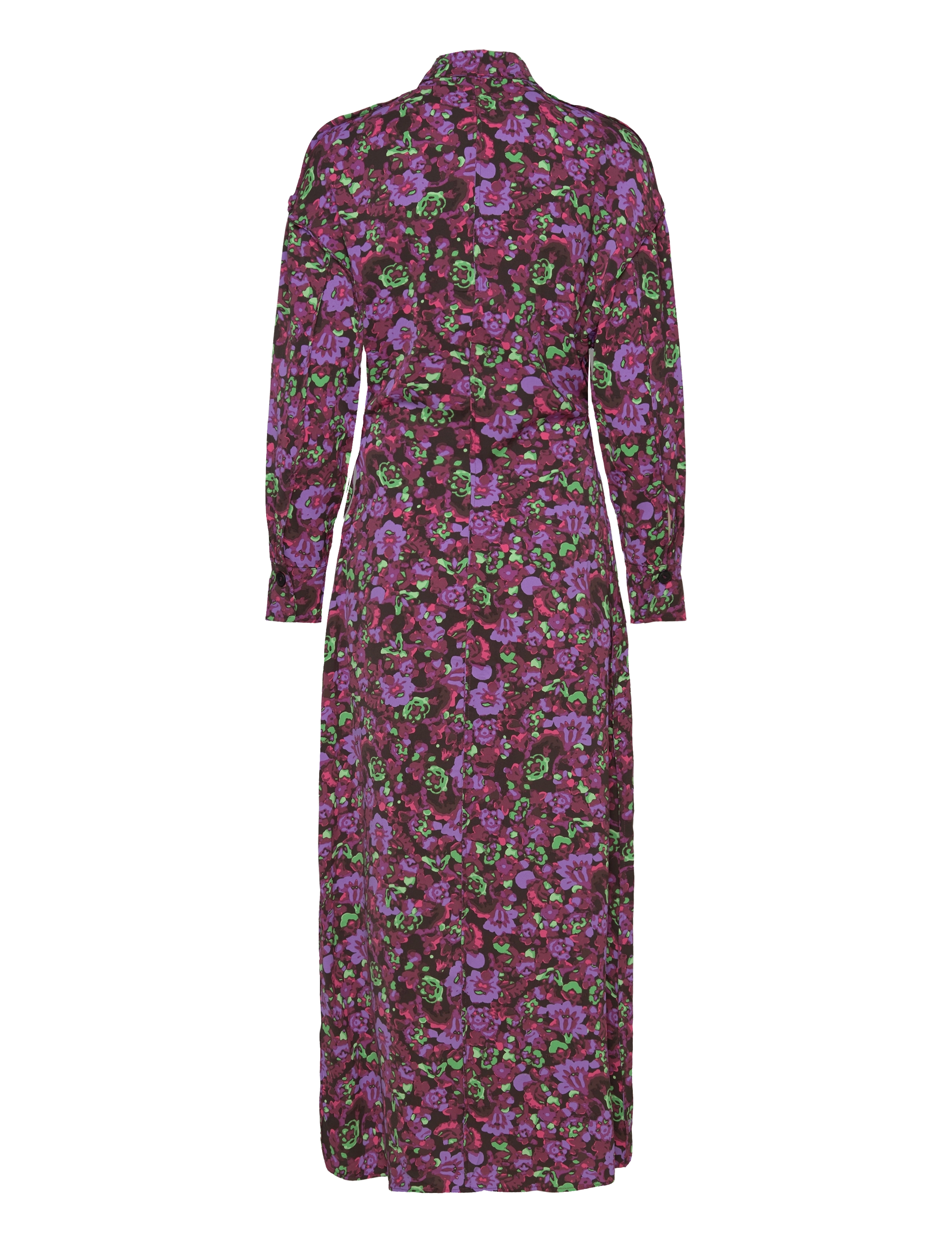 Minus - Sadia Shirtdress - skjortekjoler - raspberry bloom print - 2