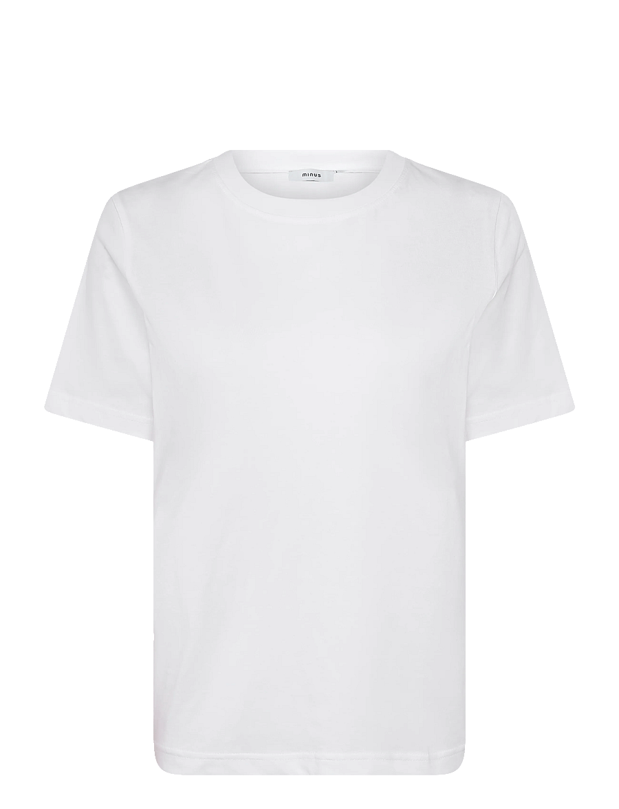 Minus - Cathy GOTS T-shirt - t-shirty - hvid - 1