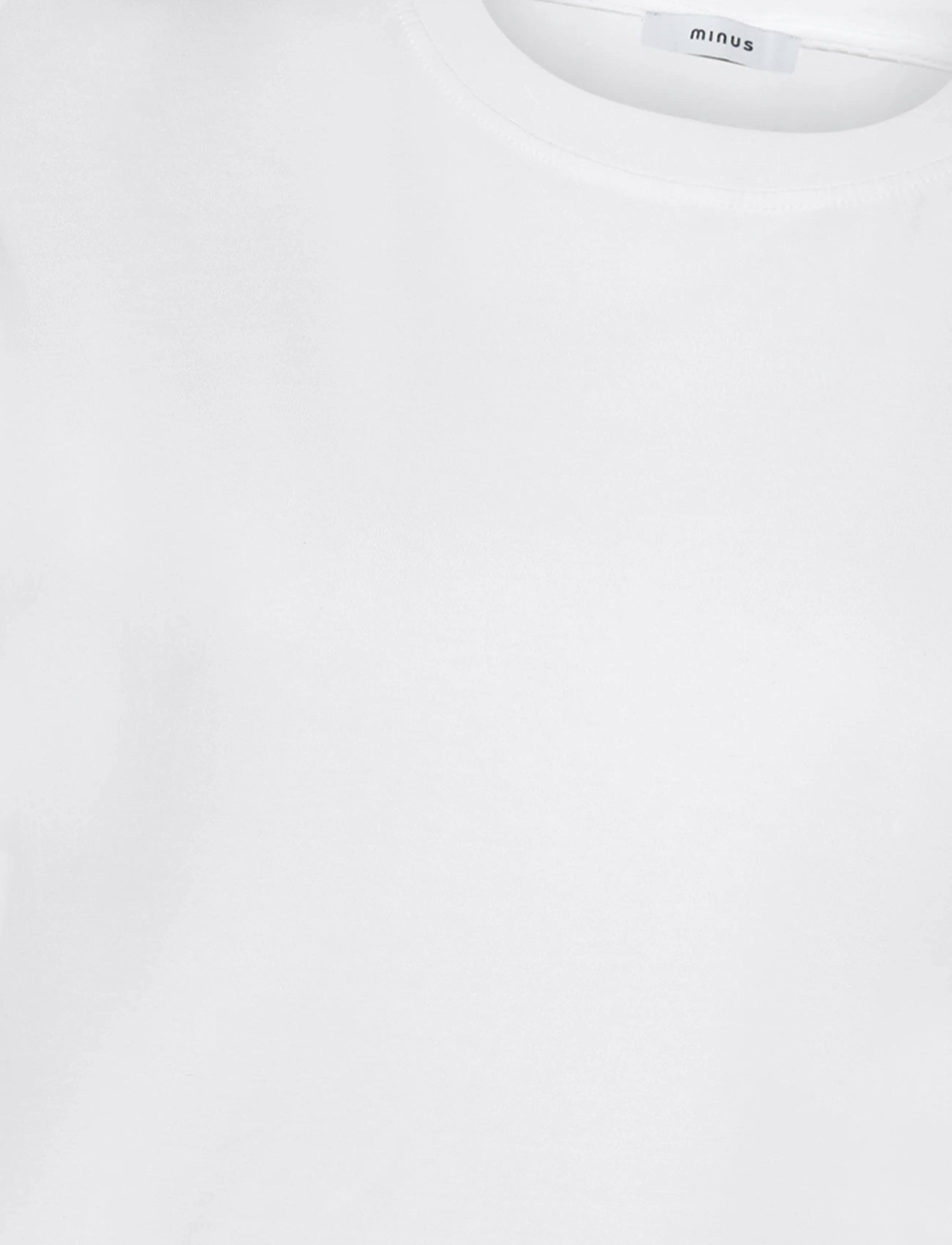 Minus - Cathy GOTS T-shirt - t-shirty - hvid - 5