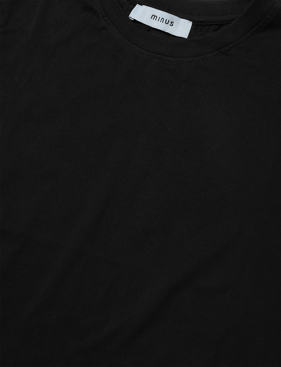 Minus - Cathy GOTS T-shirt - t-shirts - sort - 5