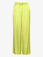 Minus - Kamia Bukser - wide leg trousers - bright lime - 0