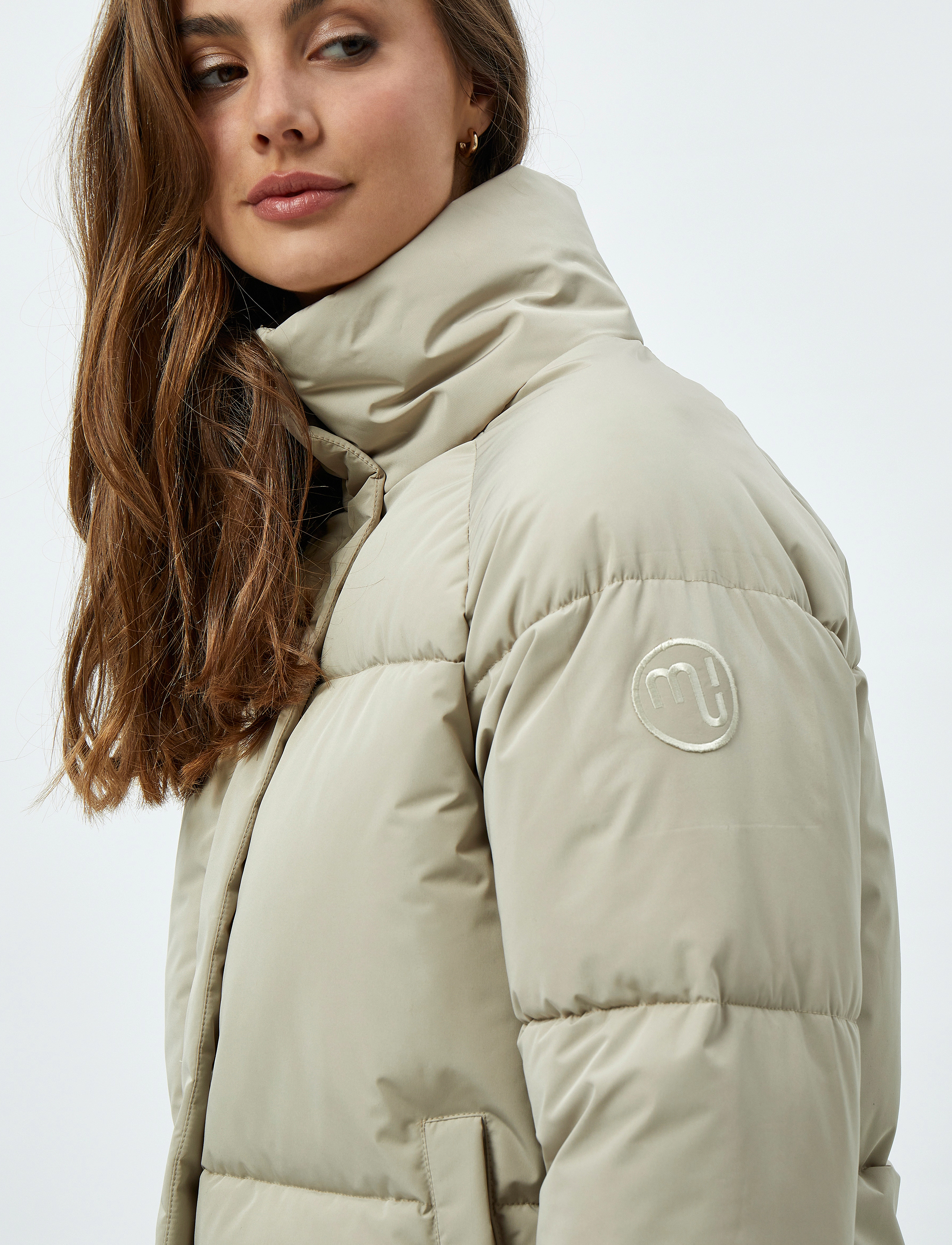 Minus - Alexis Short Puffer Jacket 1 - pure cashmere - 5