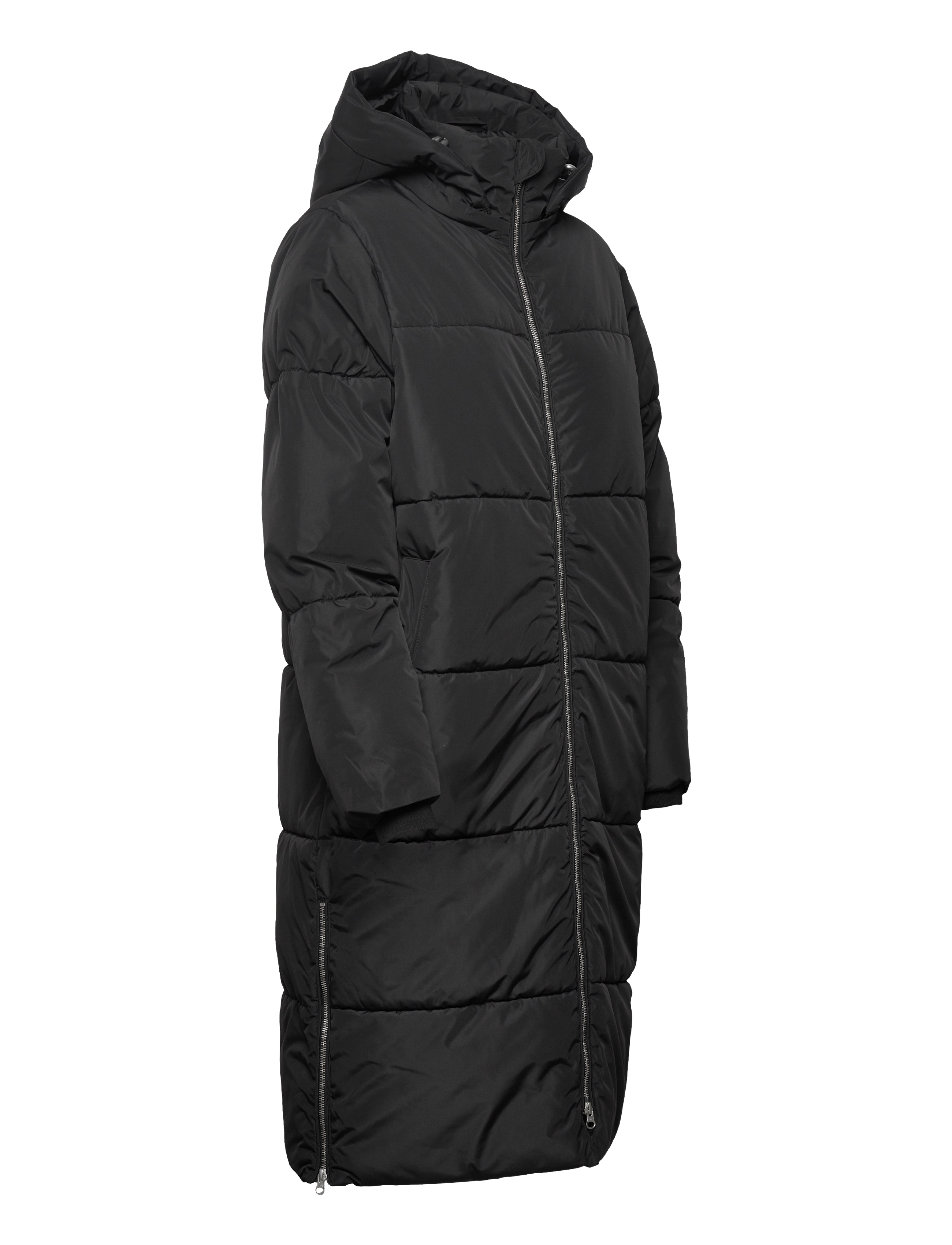 Minus - Alexis Long Puffer Jacket 2 - sort - 1