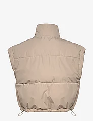 Minus - Alexis Short Puffer Vest 3 - polsterētas vestes - pure cashmere - 1