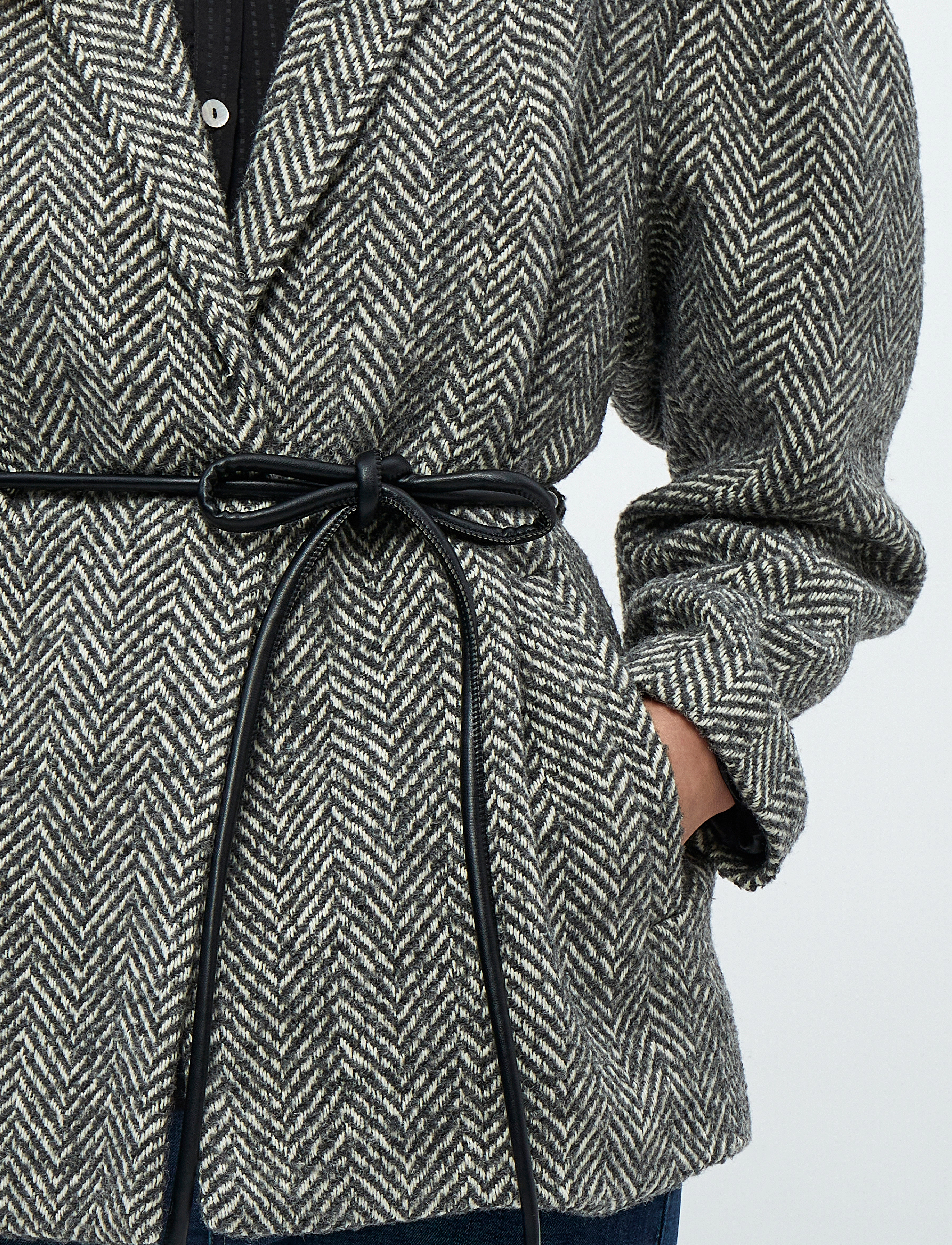 Minus - Nena blazer - black checked - 5