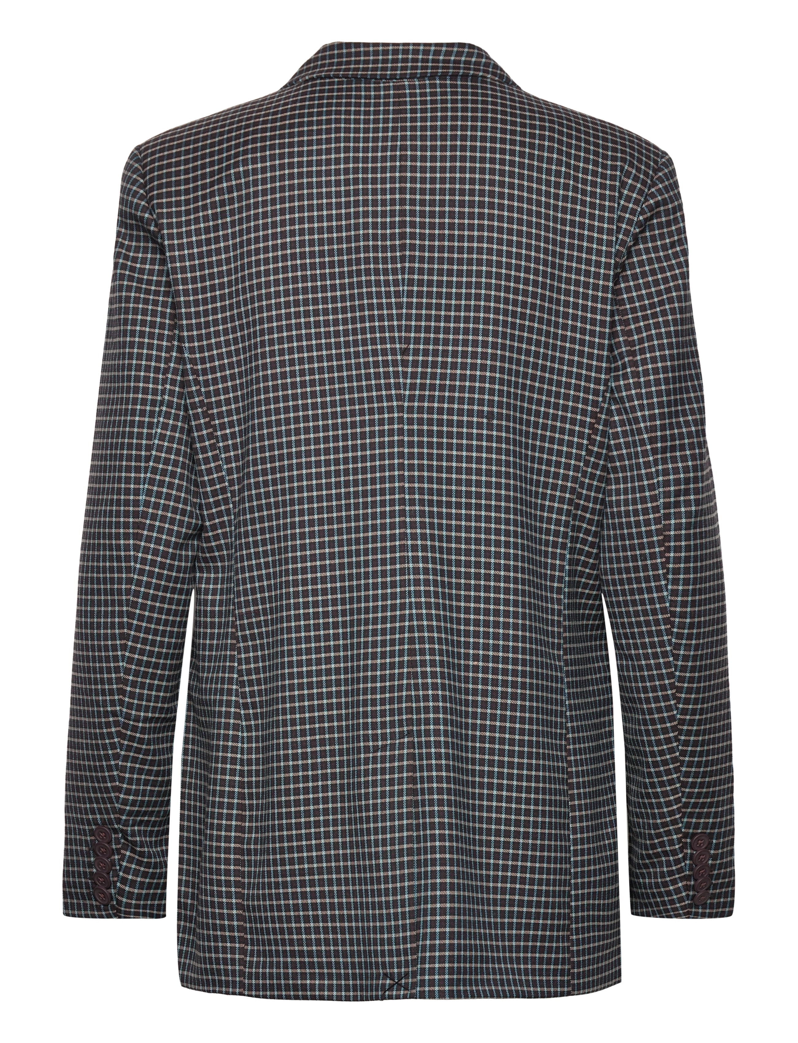 Minus - Lekira Blazer 1 - peoriided outlet-hindadega - slate brown checked - 2