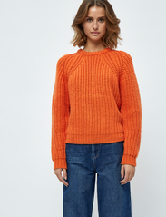 Minus - Leka Knit Pullover - strikkegensere - mandarin orange - 2