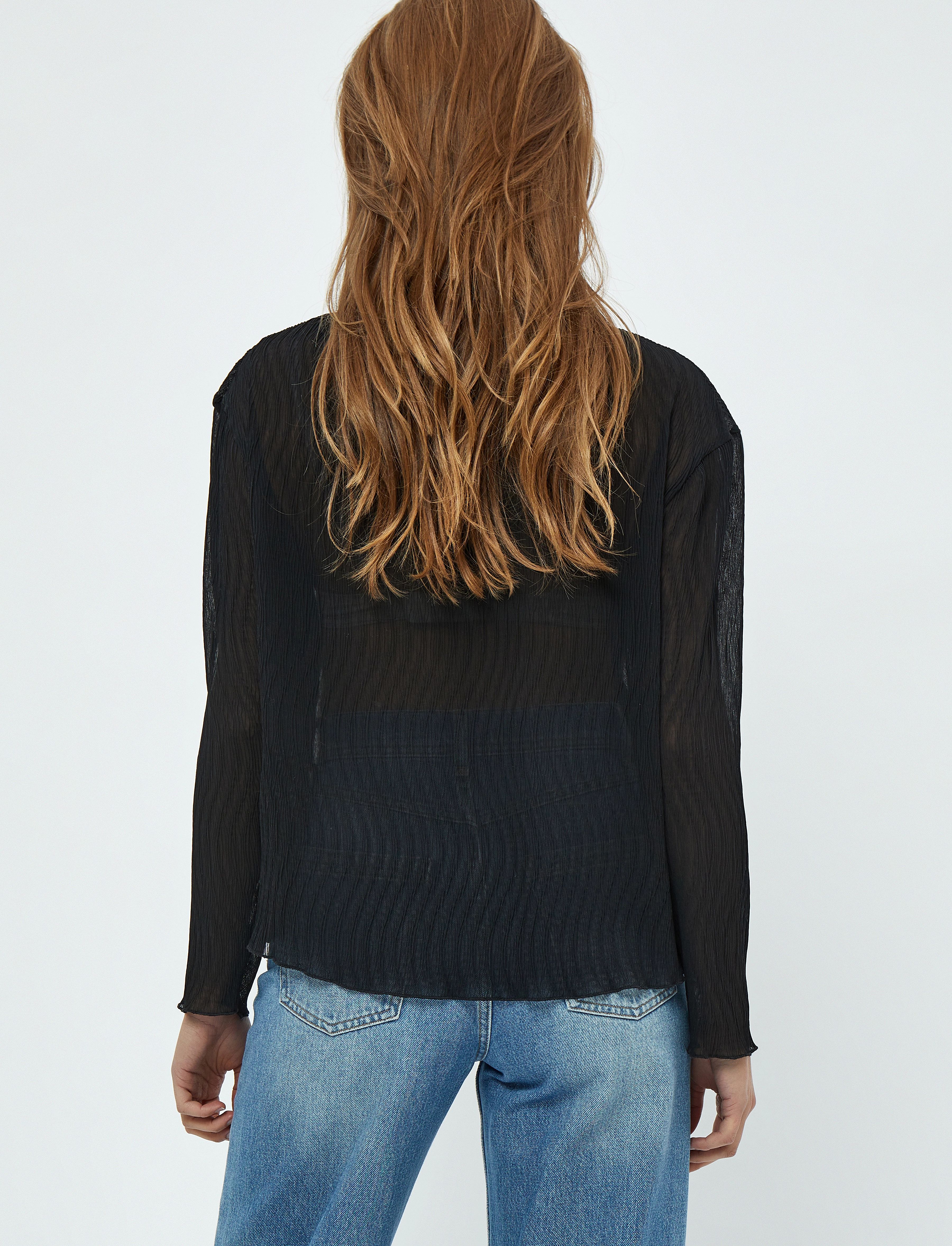 Minus - Sigrid Blouse 3 - sort - 3