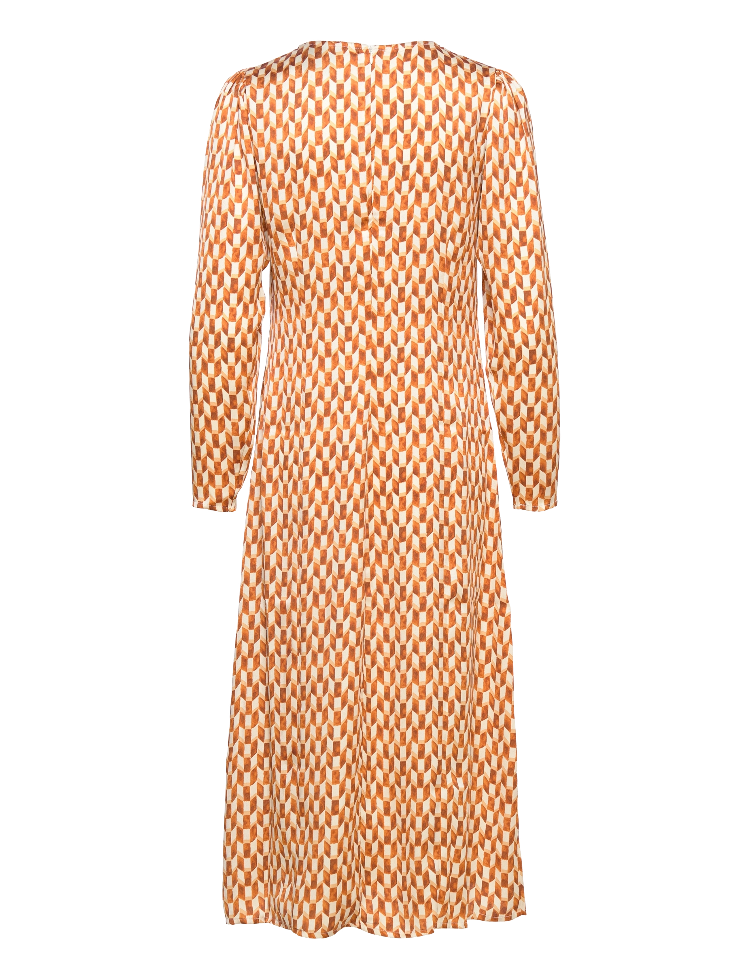 Minus - Kassaria GRS Dress 1 - midi kjoler - desert sand graphic print - 2