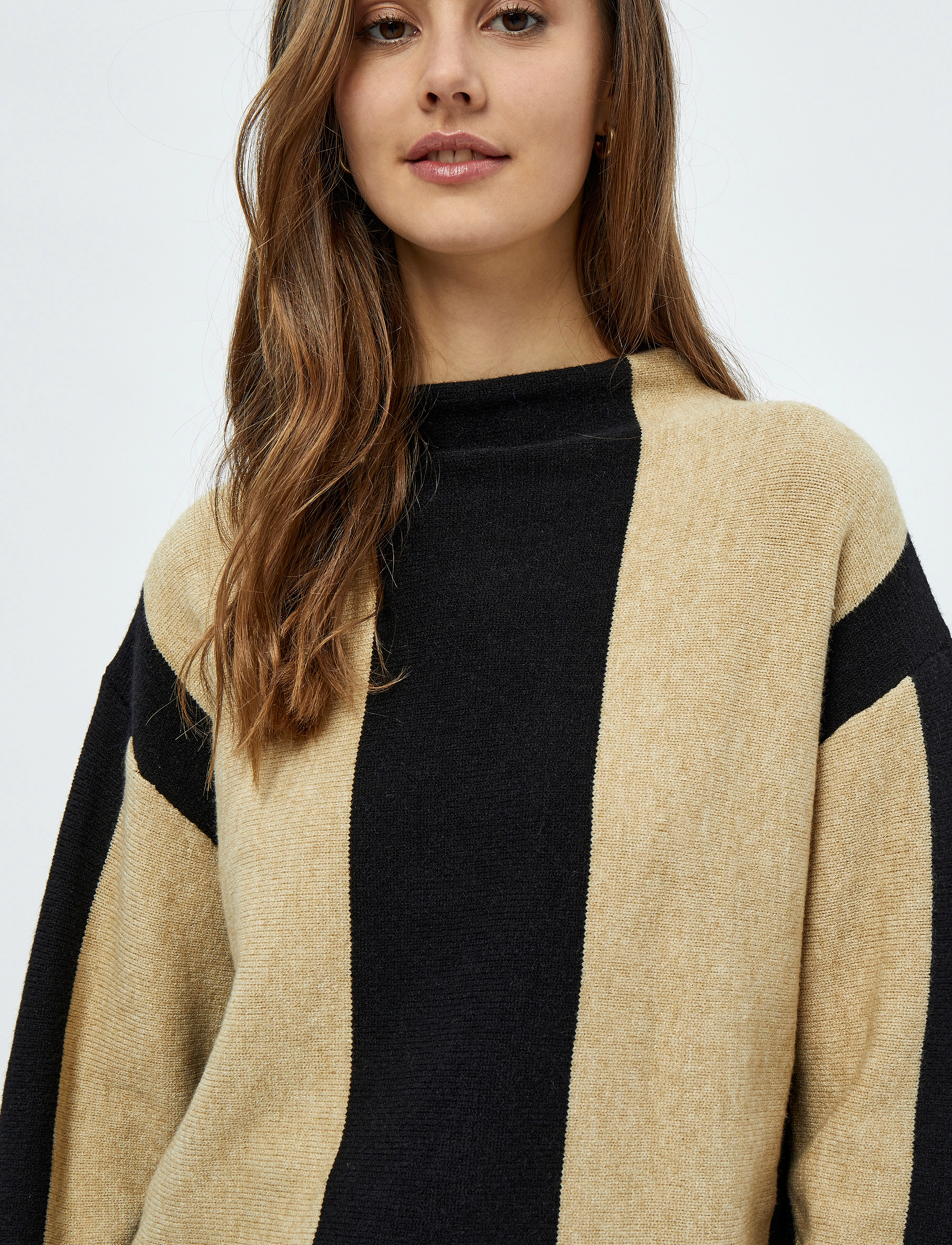 Minus - MSMireya Knit Pullover - tröjor - sort - 4