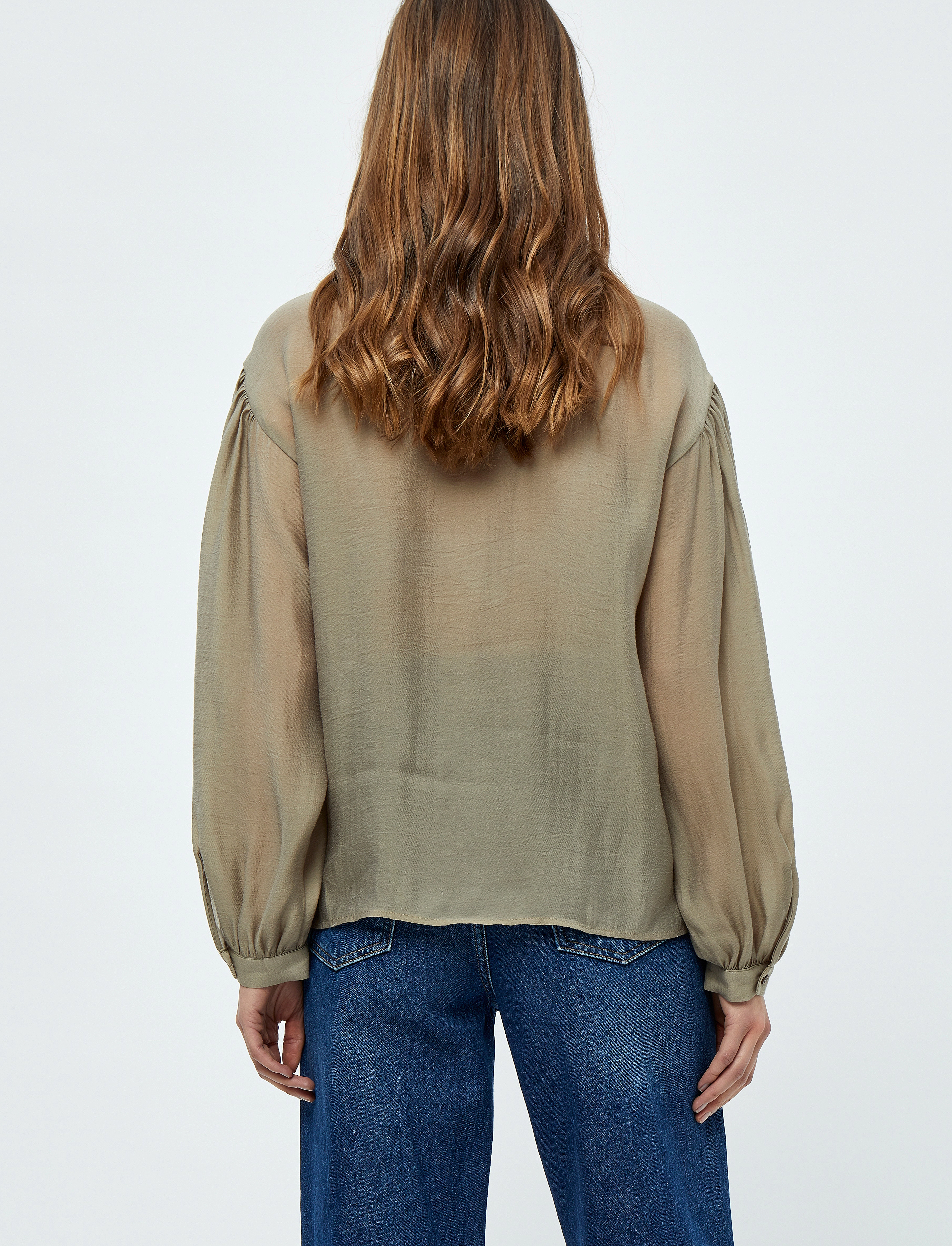 Minus - MSFrilla Shirt 1 - koszule z długimi rękawami - wood smoke - 3