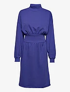 Halia Sweat Dress 1 - ROYAL BLUE