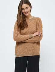 Minus - Stormy Knit Pullover - gensere - sand striped - 2