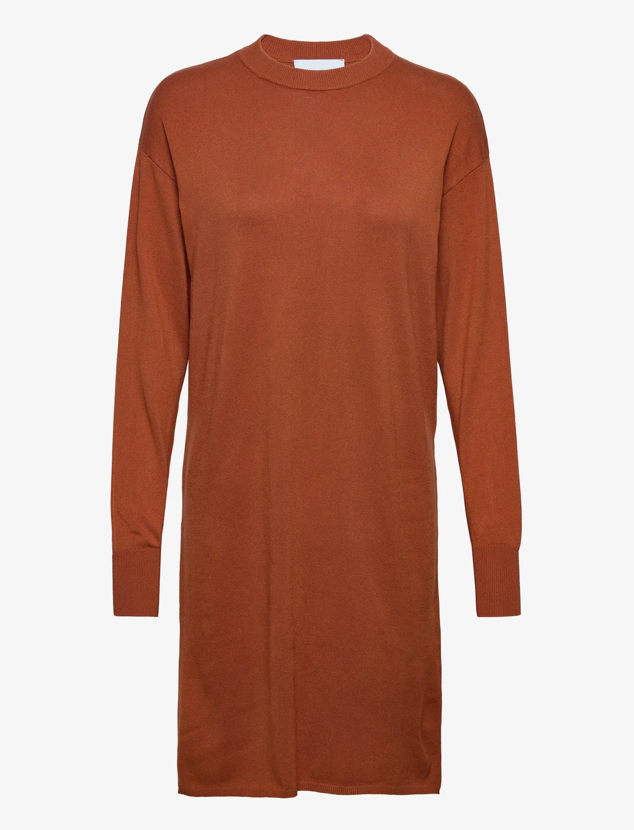 Minus - Gira Knit Dress - krótkie sukienki - desert sand - 0