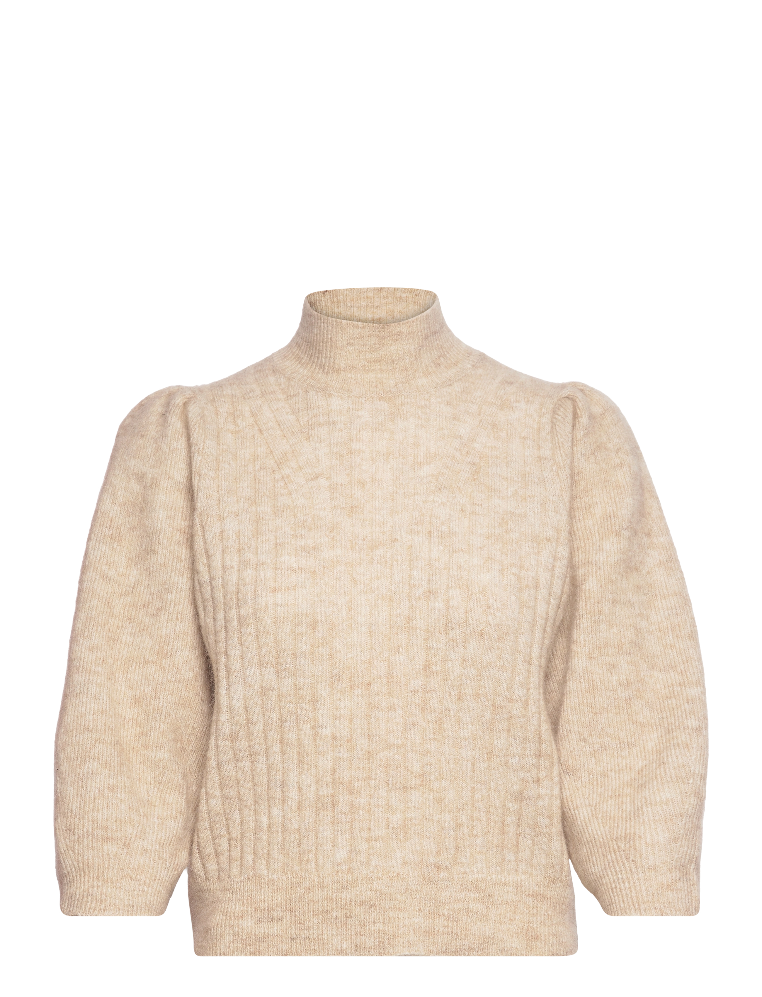 Ditta Knit Pullover - OYSTER GREY MELANGE