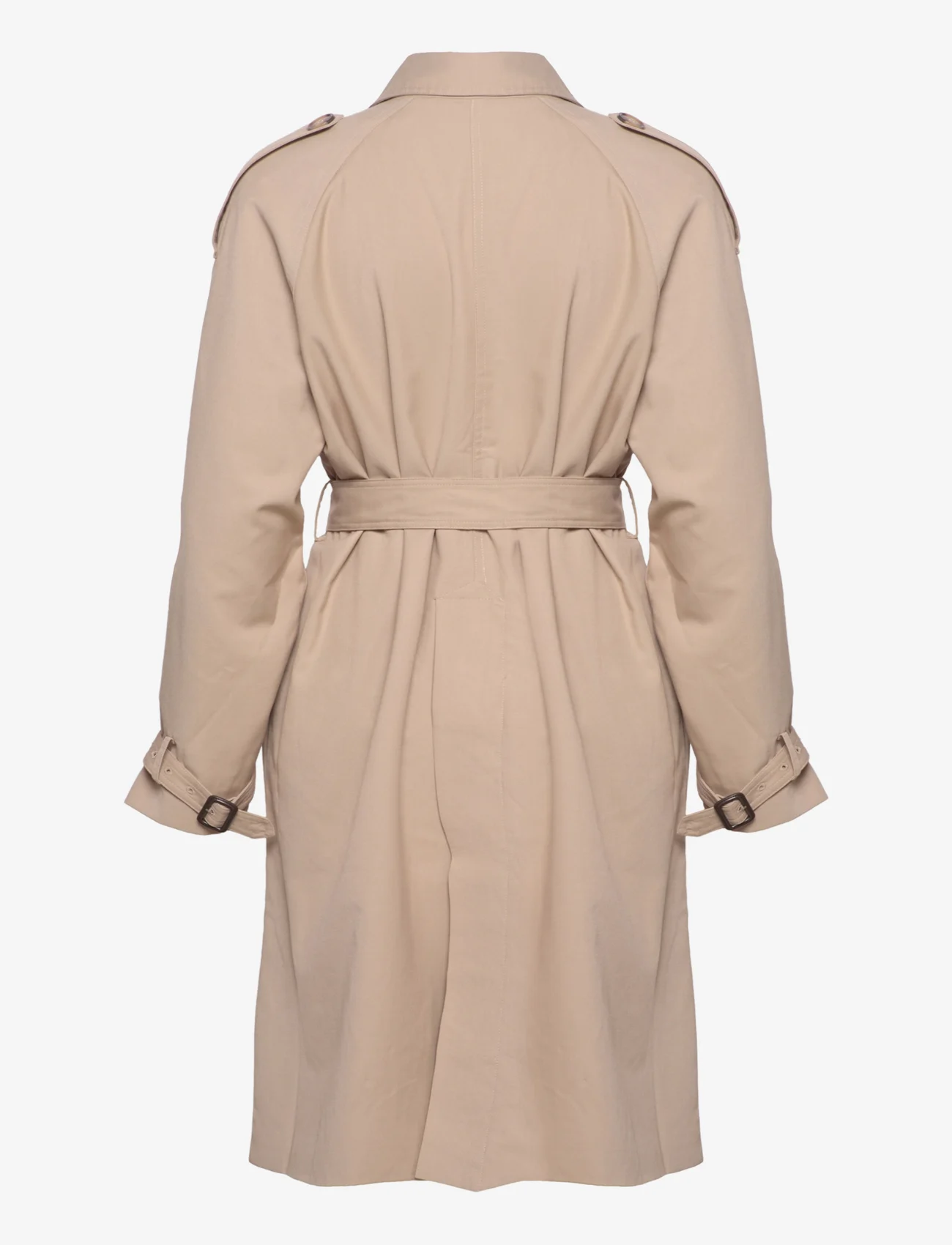 Minus - Horizon Trench coat - pavasarinės striukės - nomad sand - 1