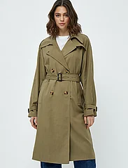 Minus - Horizon Trenchcoat - spring jackets - khaki - 3