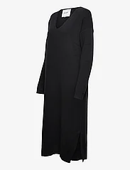 Minus - Cosy Dress - strikkede kjoler - sort - 3