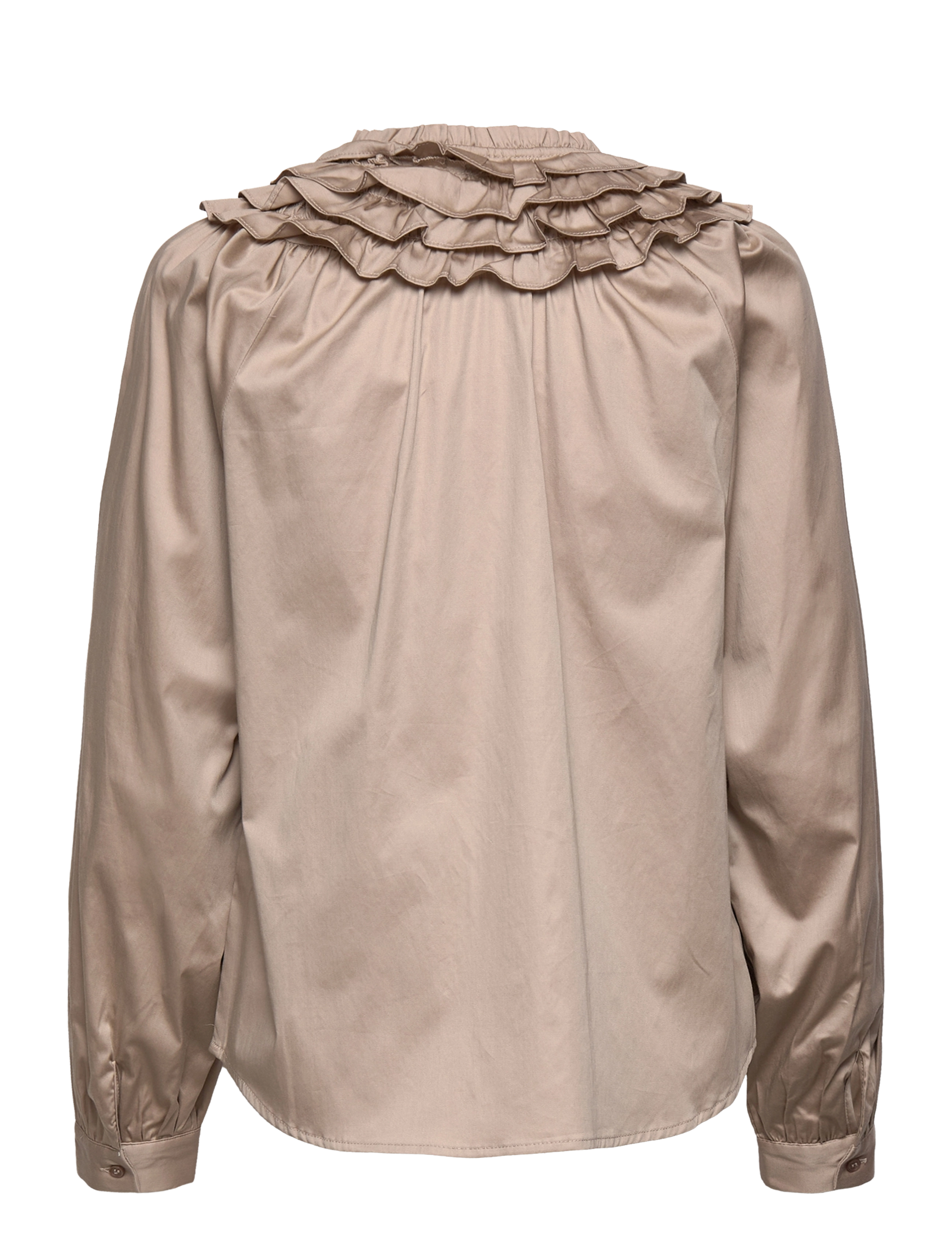 Minus - Selmia Shirt - wood smoke - 1