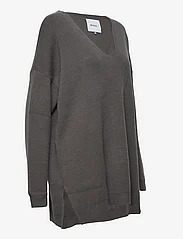 Minus - Cosy Long Pullover - tröjor - beluga green - 3