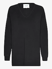Minus - Cosy Long Pullover - trøjer - sort - 0