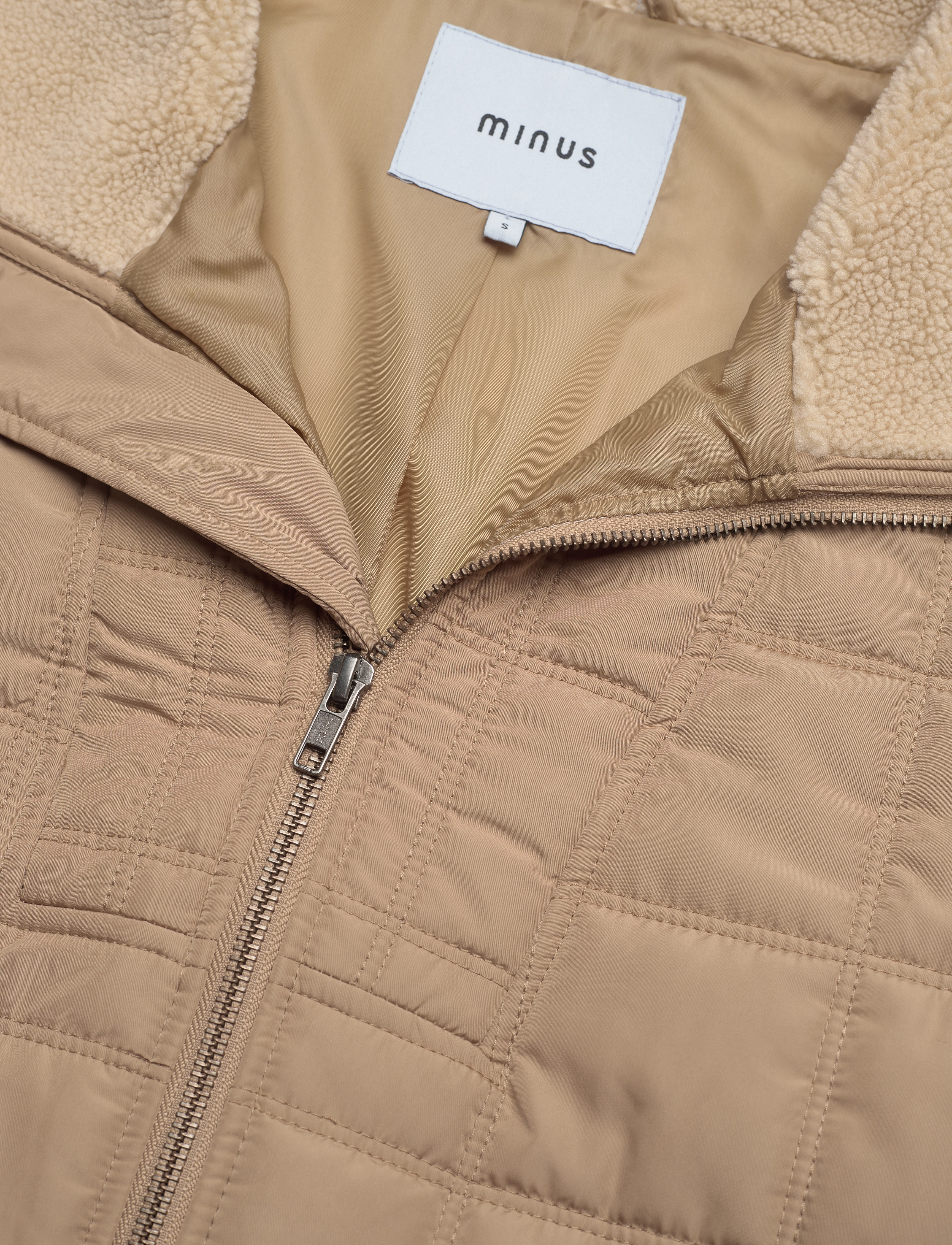 Minus - MSGena Padded Jacket - petrified oak - 2