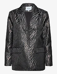 Minus - Emmalia Blazer - ballīšu apģērbs par outlet cenām - black print - 0