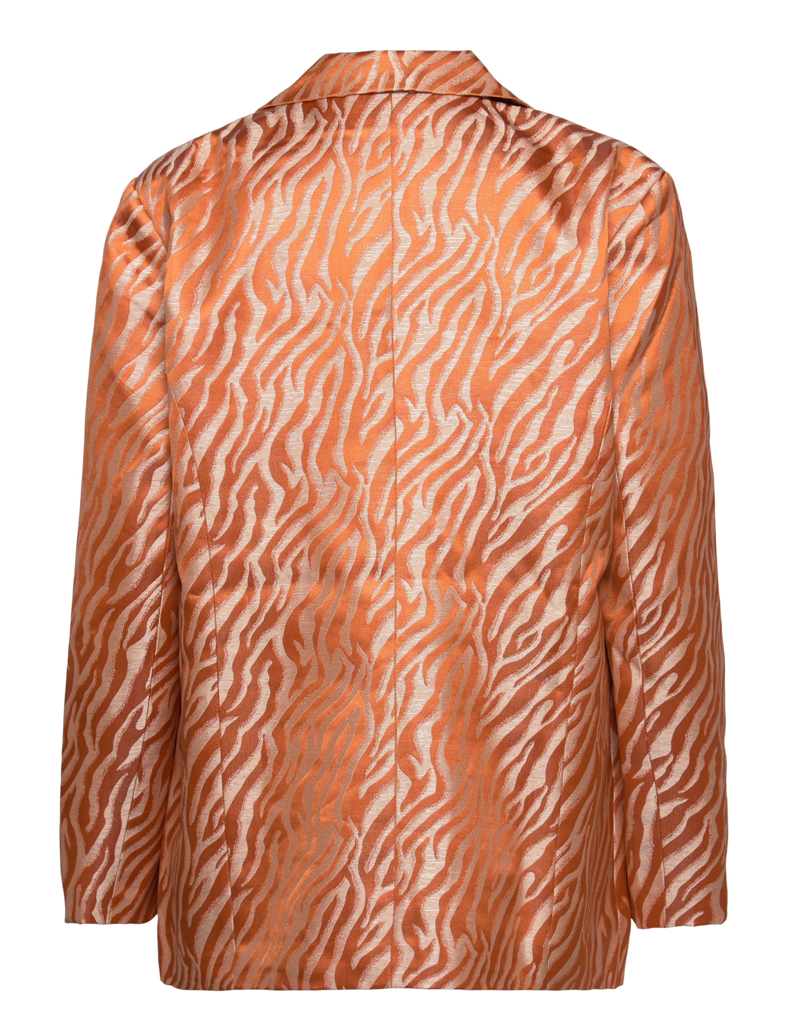 Minus - Emmalia Blazer - mandarin orange print - 1