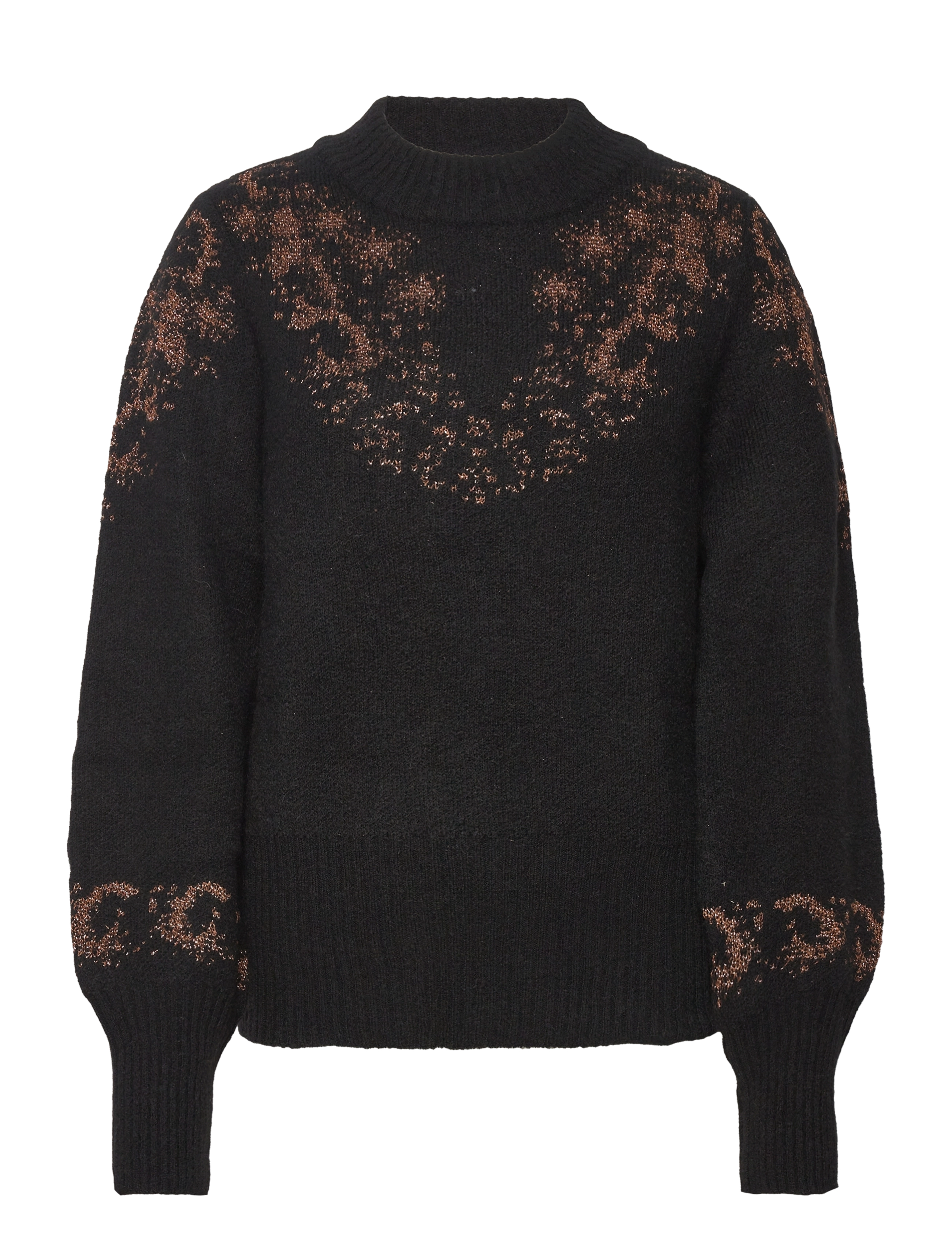 Minus - Leika Strik Pullover - sort - 0