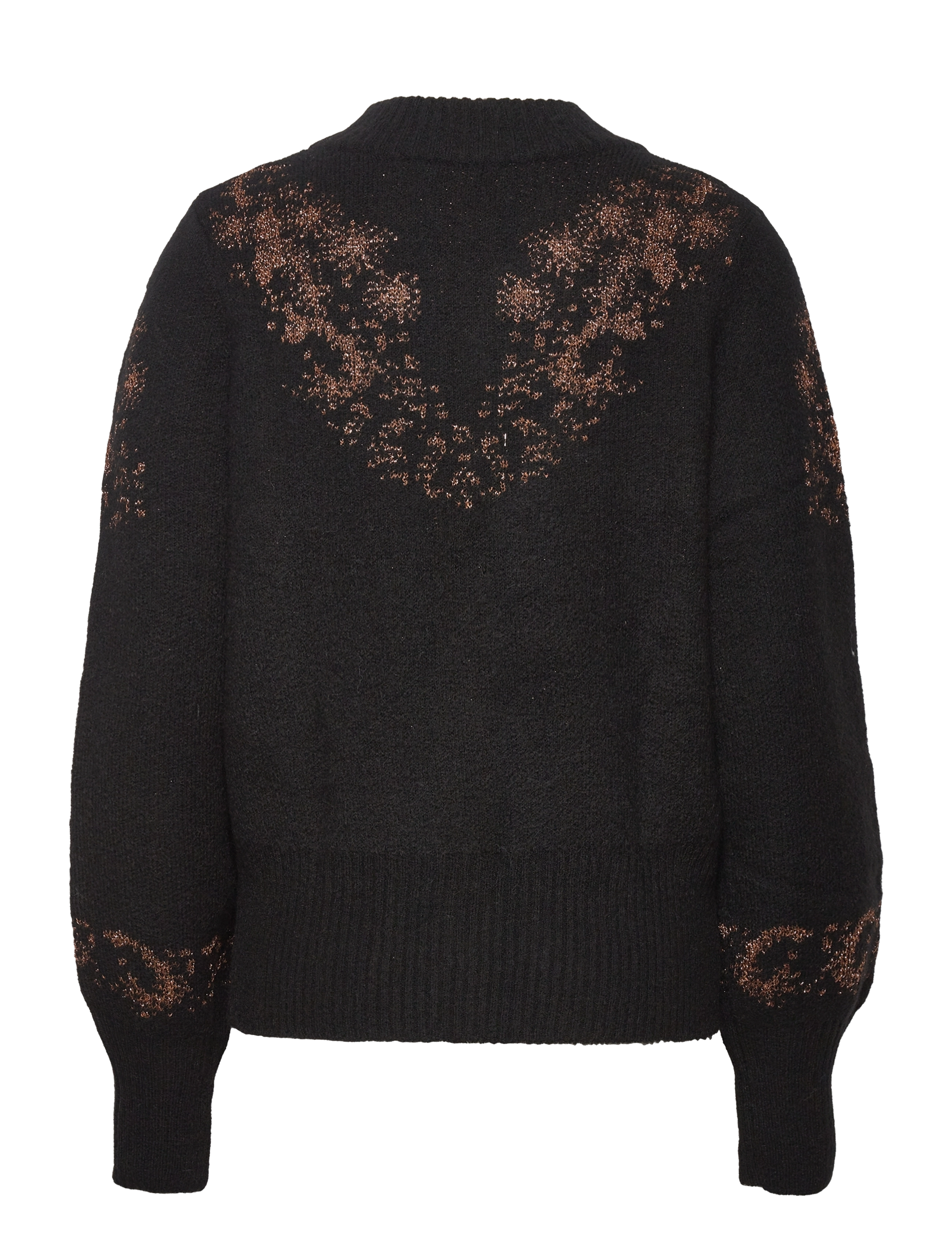 Minus - Leika Strik Pullover - sort - 1