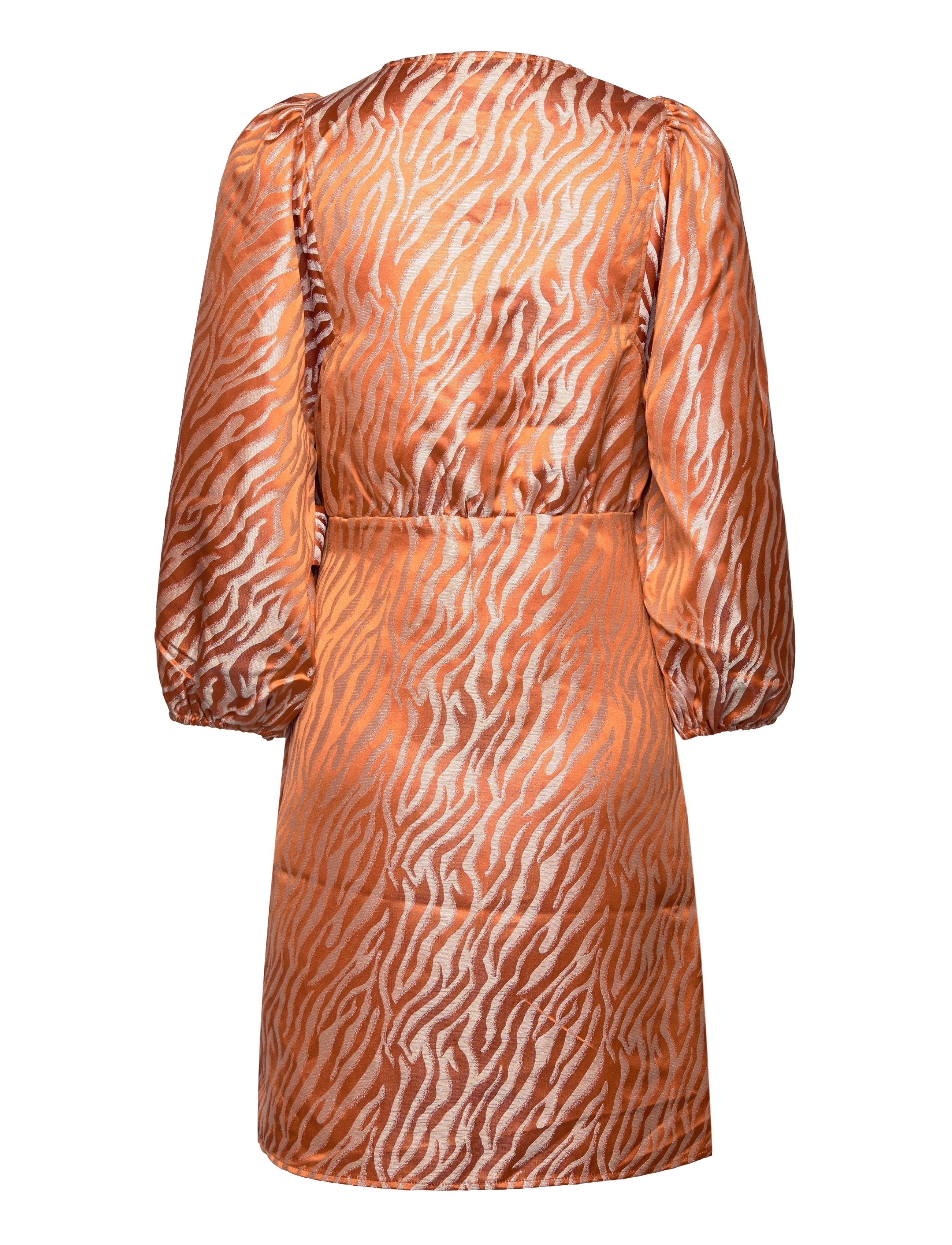 Minus - Emmalia Kjole - mandarin orange print - 2