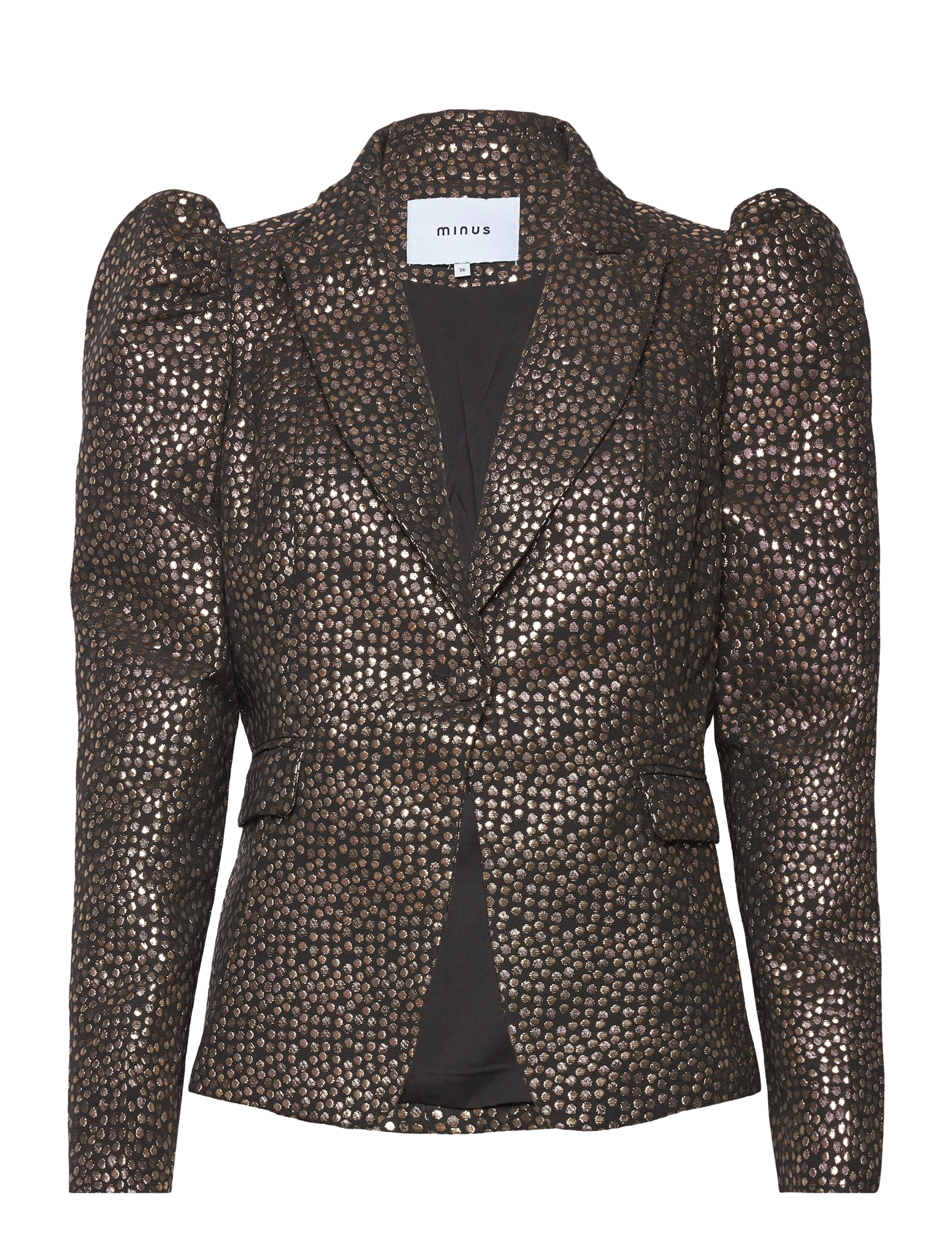 Minus - Gabrianna Blazer - black w/gold - 0