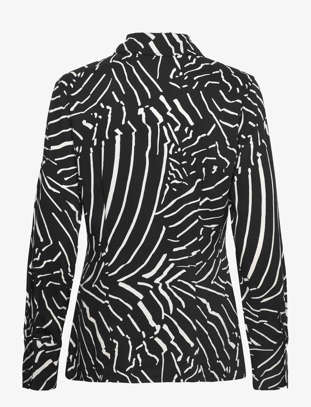 Minus - Kassandra Skjorte - langärmlige hemden - black print - 1