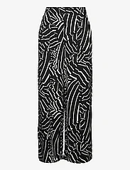 Minus - Kassandra Bukser - spodnie szerokie - black print - 0